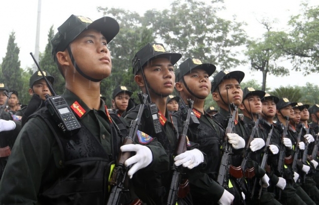 Gần 3.000 cán bộ, chiến sĩ tham gia diễu hành sáng 10/8