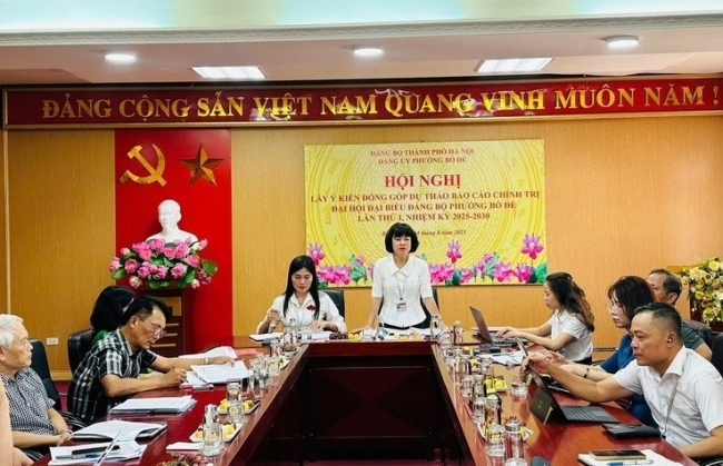 Chuẩn bị mọi điều kiện tổ chức Đại hội đại biểu Đảng bộ phường