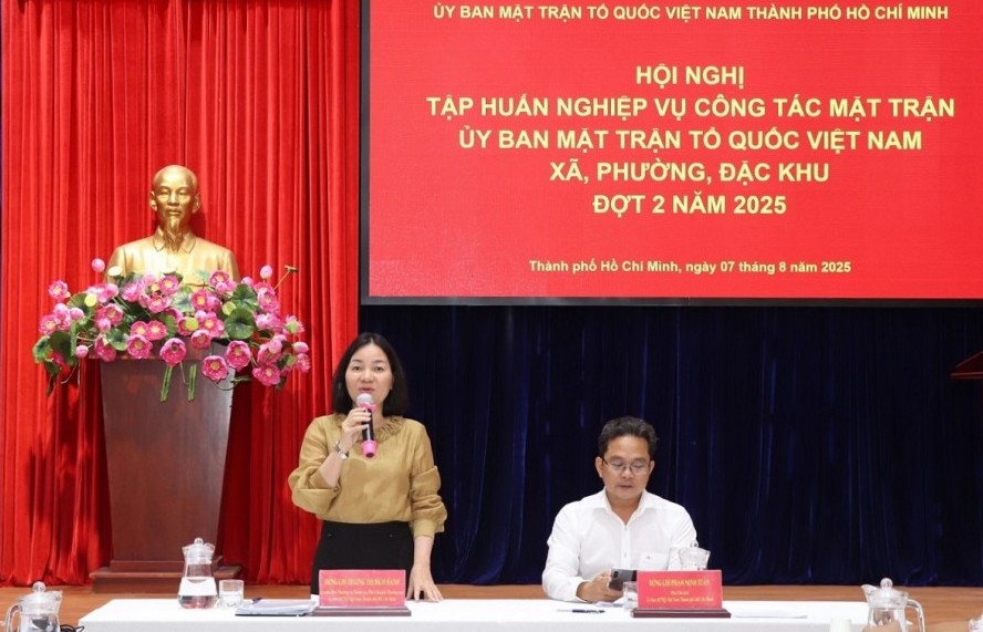TP Hồ Chí Minh: Nâng cao nghiệp vụ công tác mặt trận