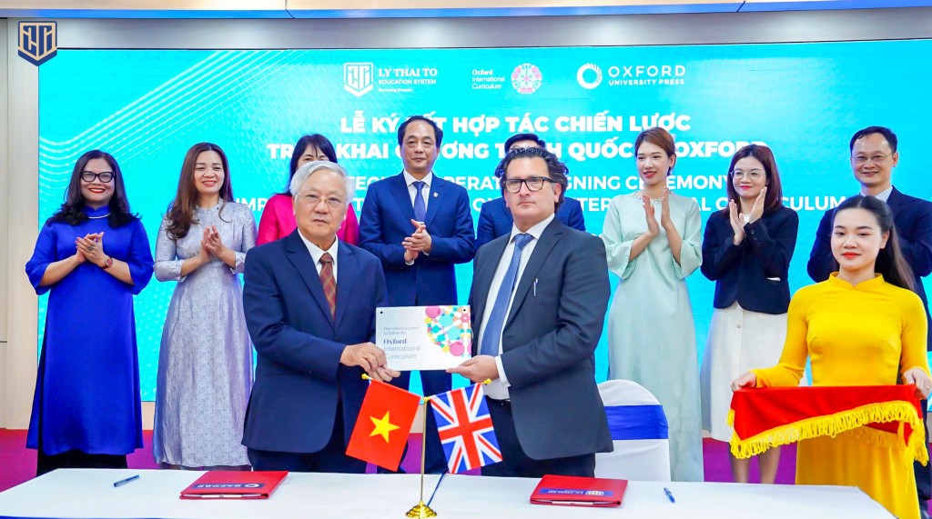 Hệ thống Giáo dục Lý Thái Tổ chính thức trở thành đối tác chiến lược triển khai Chương trình Quốc tế Oxford (OIC) tại Việt Nam