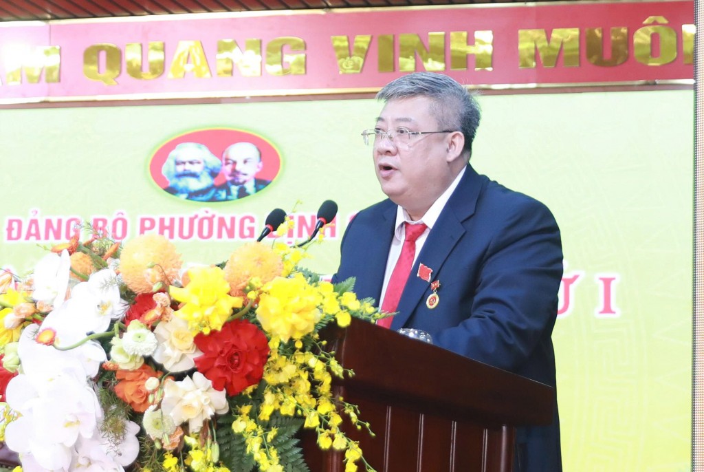 Đồng chí Trung được chỉ định làm Bí thư Đảng uỷ phường Định Công
