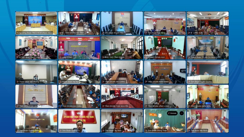 Hội nghị được tổ chức theo hình thức trực tiếp kết hợp trực tuyến 