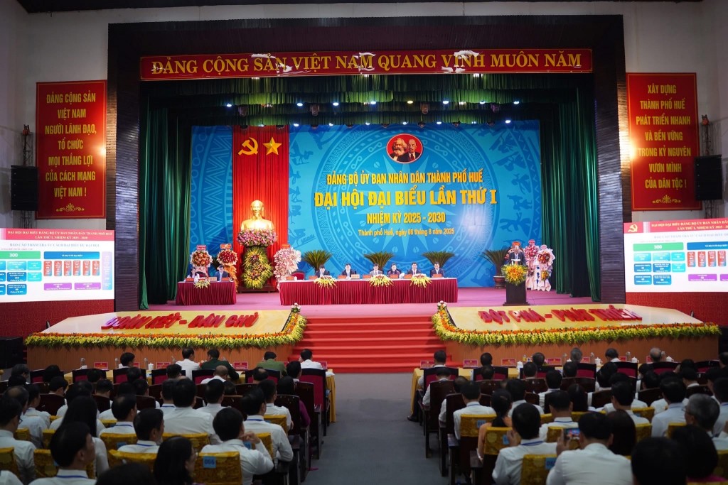 Đại hội đại biểu Đảng bộ UBND thành phố Huế lần thứ I, nhiệm kỳ 2025 – 2030