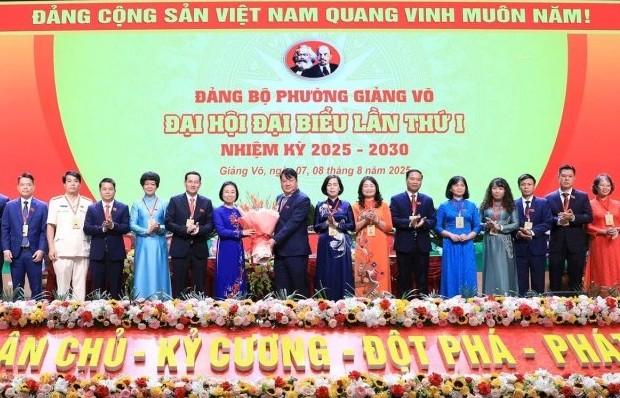 Phường Giảng Võ: Chuyển đổi số và phát triển đô thị văn minh, hiện đại là khâu đột phá