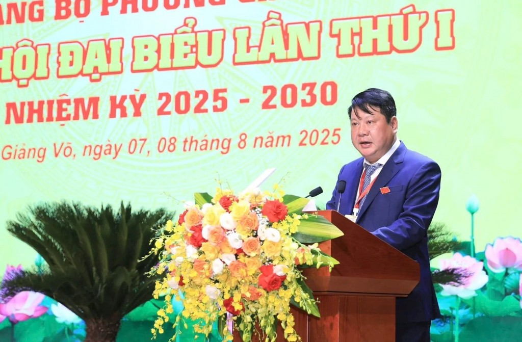 Phường Giảng Võ: Chuyển đổi số và phát triển đô thị văn minh, hiện đại là khâu đột phá