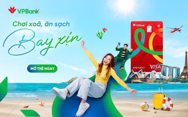VPBank hợp tác cùng Vietjet và Visa ra mắt thẻ VPBank YoJo Visa Platinum