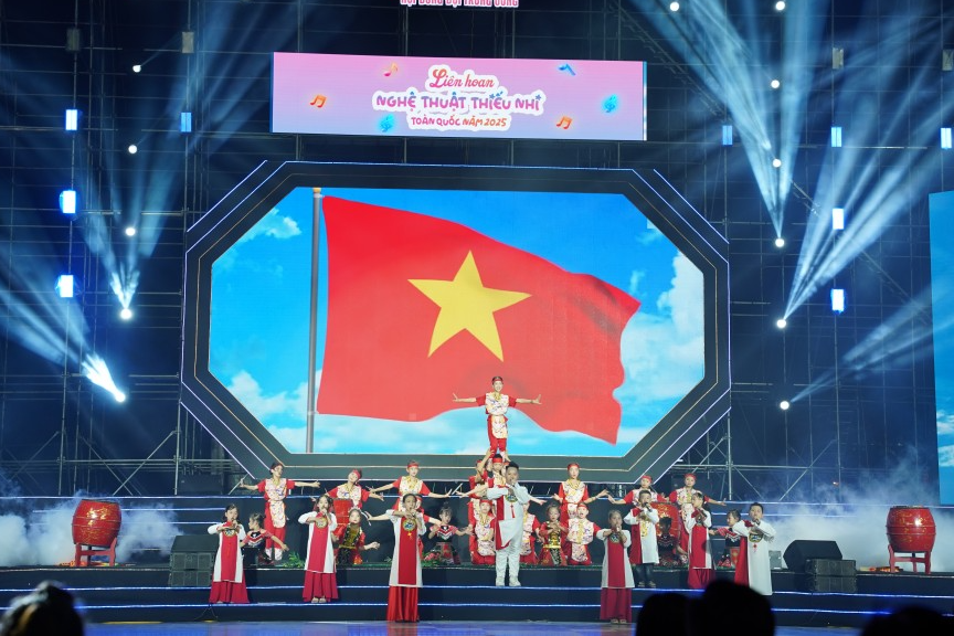Hơn 1.000 thiếu nhi hội tụ tại liên hoan nghệ thuật toàn quốc