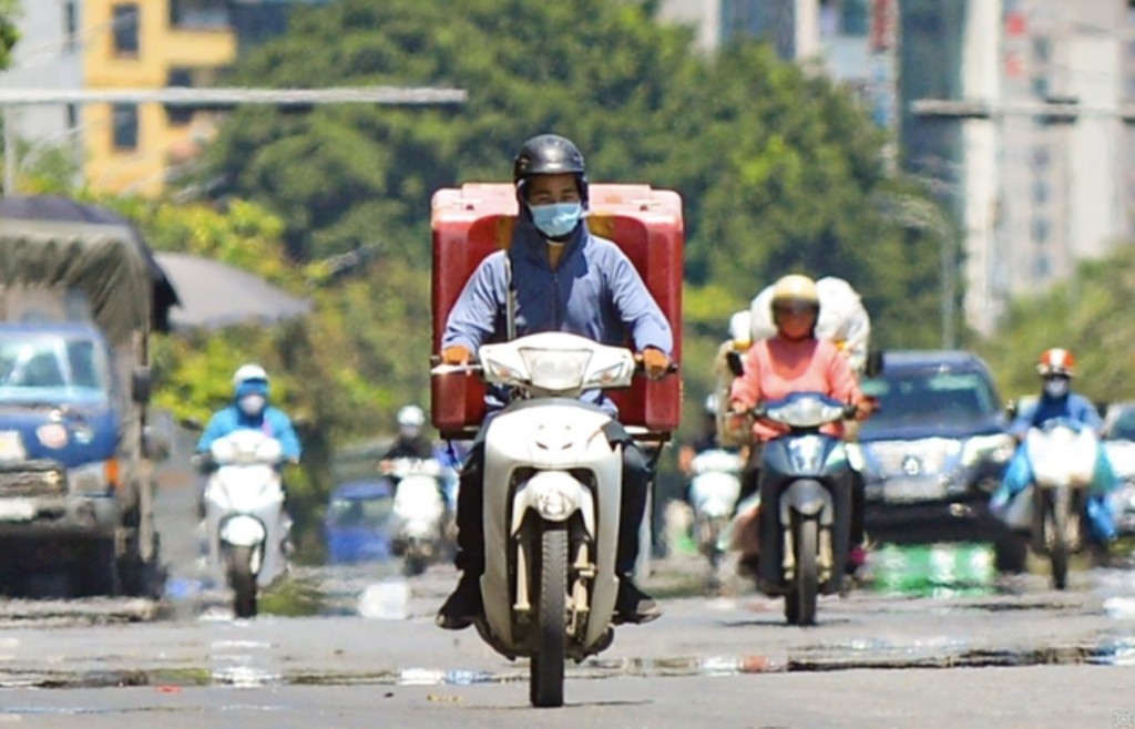 Bắc Bộ và Trung Bộ nắng nóng gay gắt trên 38 độ C