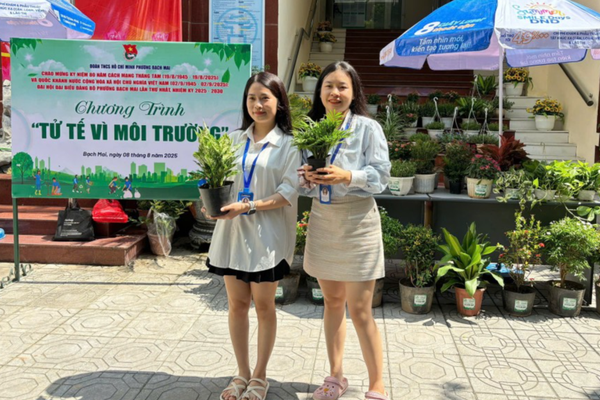 Niềm vui được mang cây xanh về nhà 