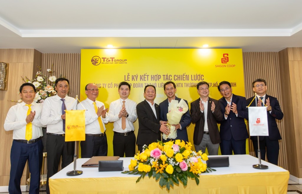 T&T Group và Saigon Co.op hợp tác phát triển mô hình bán lẻ tại các khu đô thị toàn quốc