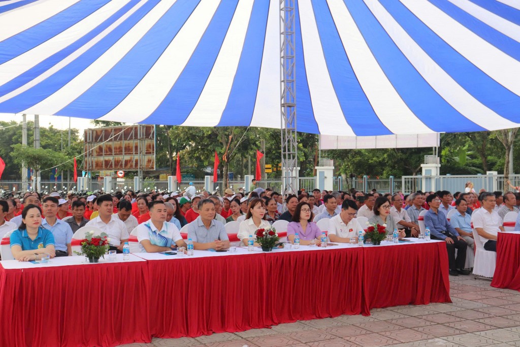 Sôi nổi Ngày hội văn hóa - thể thao xã Thuận An