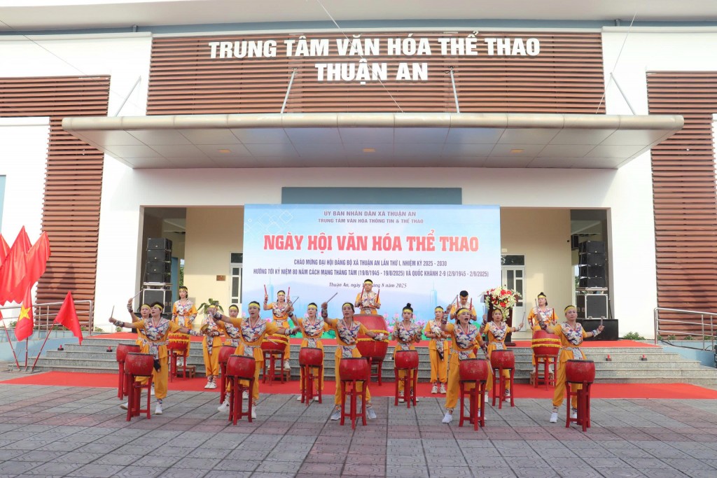 Sôi nổi Ngày hội văn hóa - thể thao xã Thuận An