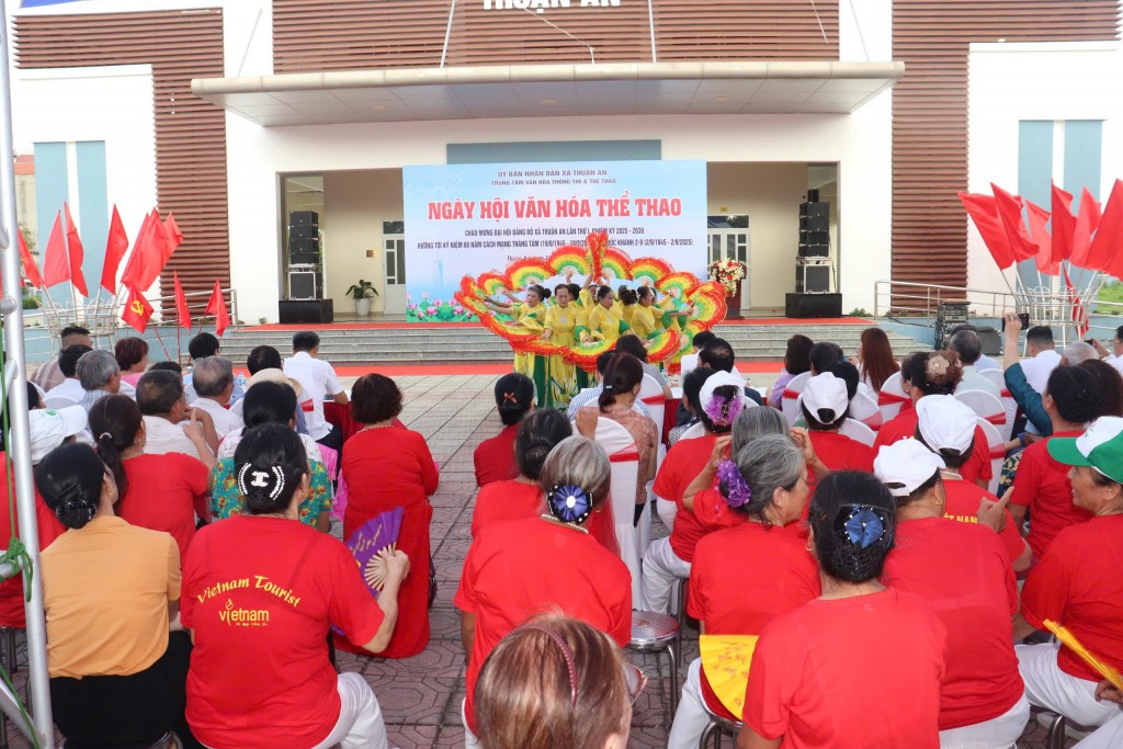 Sôi nổi Ngày hội văn hóa - thể thao xã Thuận An