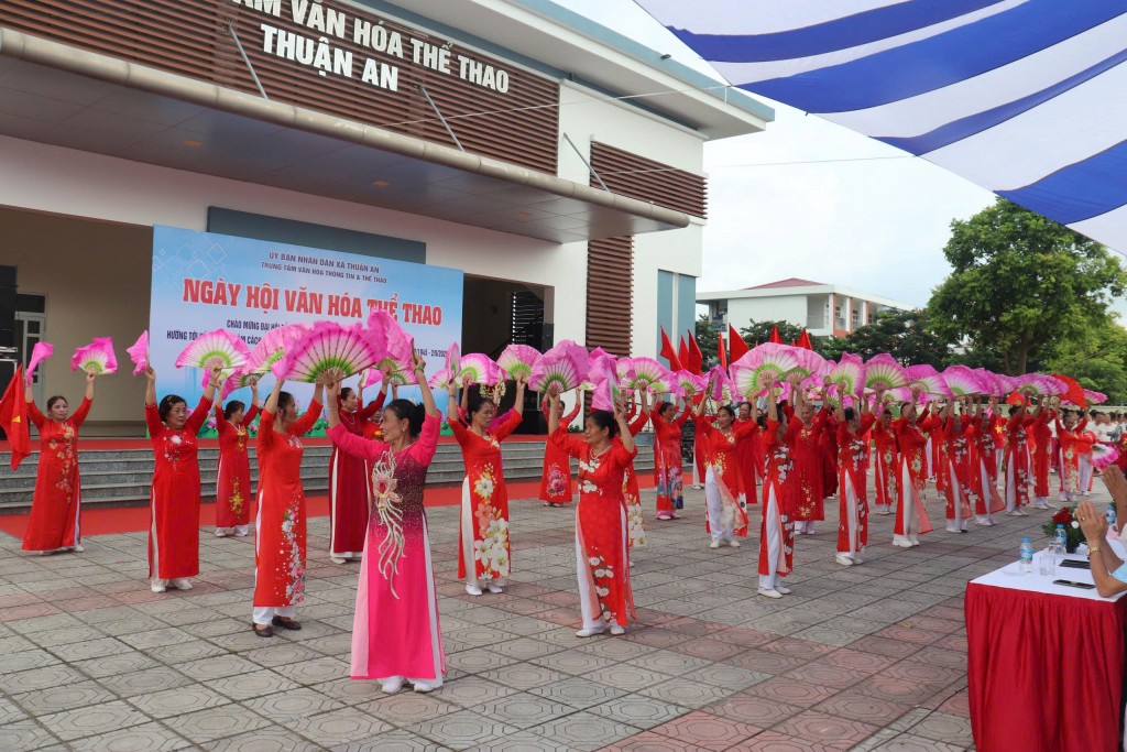 Sôi nổi Ngày hội văn hóa - thể thao xã Thuận An