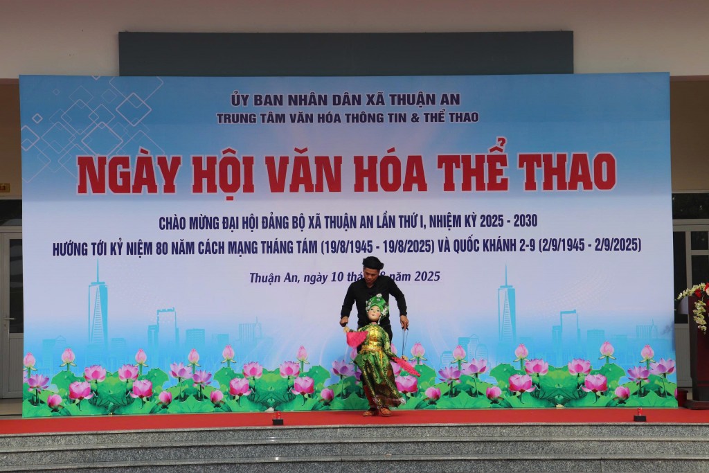 Sôi nổi Ngày hội văn hóa - thể thao xã Thuận An