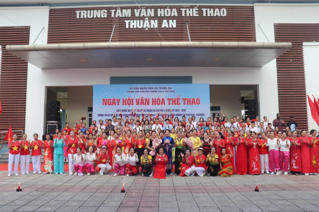 Sôi nổi Ngày hội văn hóa - thể thao xã Thuận An