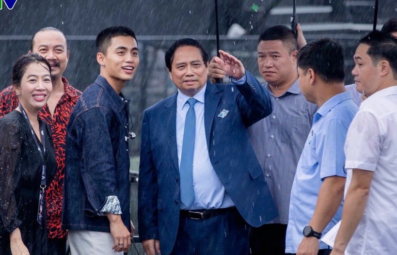 Thủ tướng Phạm Minh Chính động viên ê kíp thực hiện V Fest