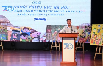 Hơn 1.300 họa sĩ nhí cùng viết nên “Ước mơ và sáng tạo”