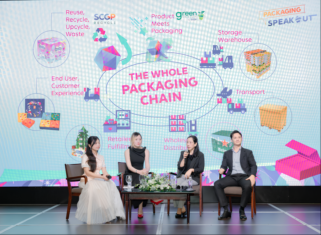 SCG lan toả phát triển bền vững qua “Packaging Speak Out 2025”, cuộc thi do SCGP tổ chức, quy tụ hơn 300 sinh viên, thúc đẩy sáng tạo và kỹ năng thực tiễn vì kinh tế tuần hoàn.