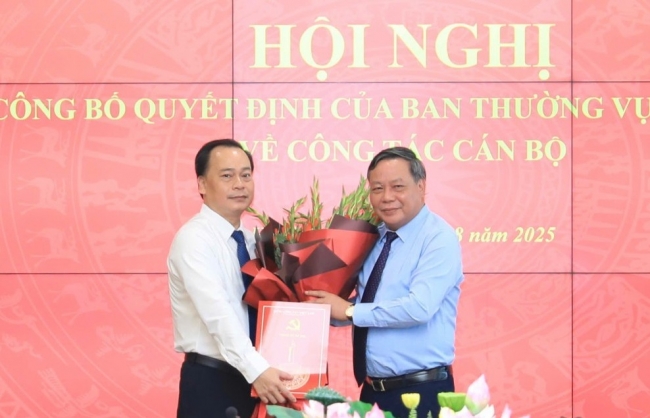 Đồng chí Nguyễn Mạnh Quân giữ chức Phó Chánh Văn phòng Thành ủy