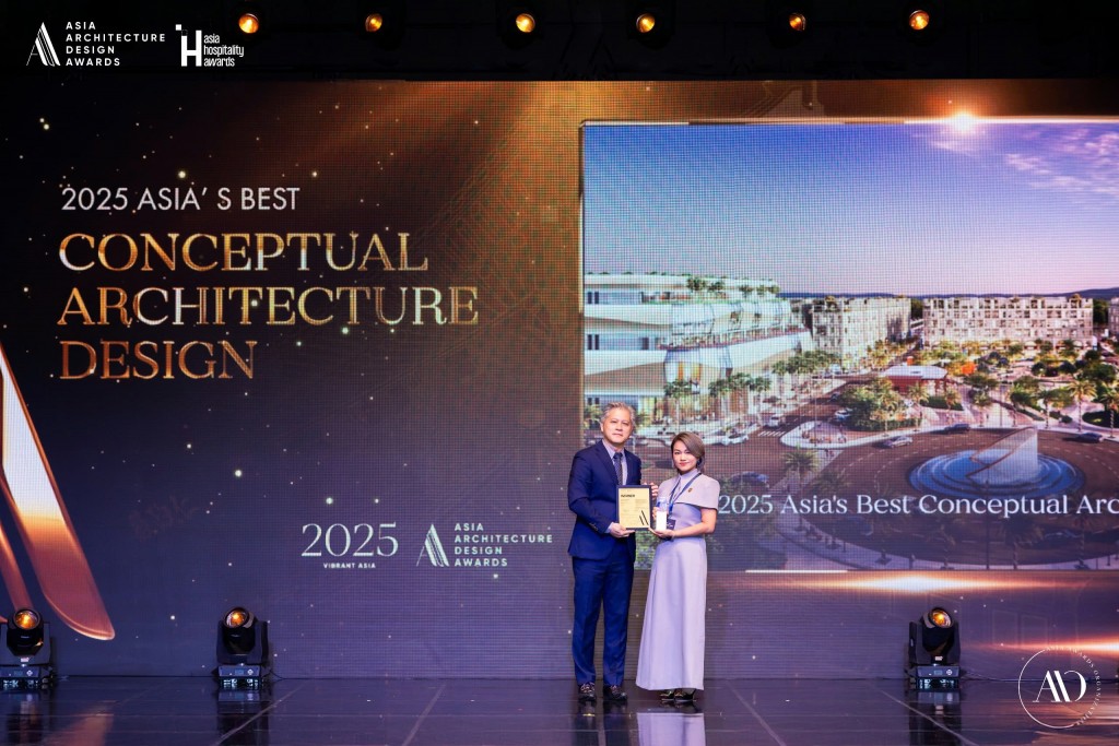 Đại diện Masterise Homes nhận 2 giải thưởng danh giá tại AADA 2025