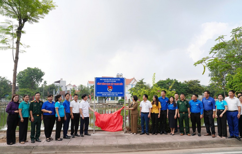 Xã Liên Minh triển khai nhiều công trình, phần việc chào mừng Đại hội Đảng bộ xã