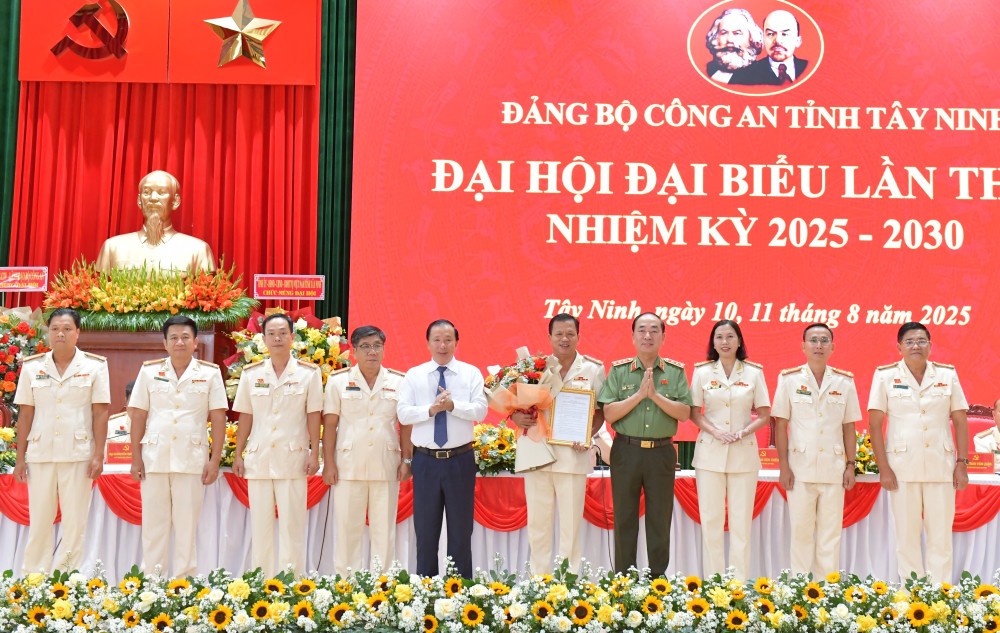 Thiếu tướng Vũ Như Hà giữ chức Bí thư Đảng ủy Công an tỉnh Tây Ninh