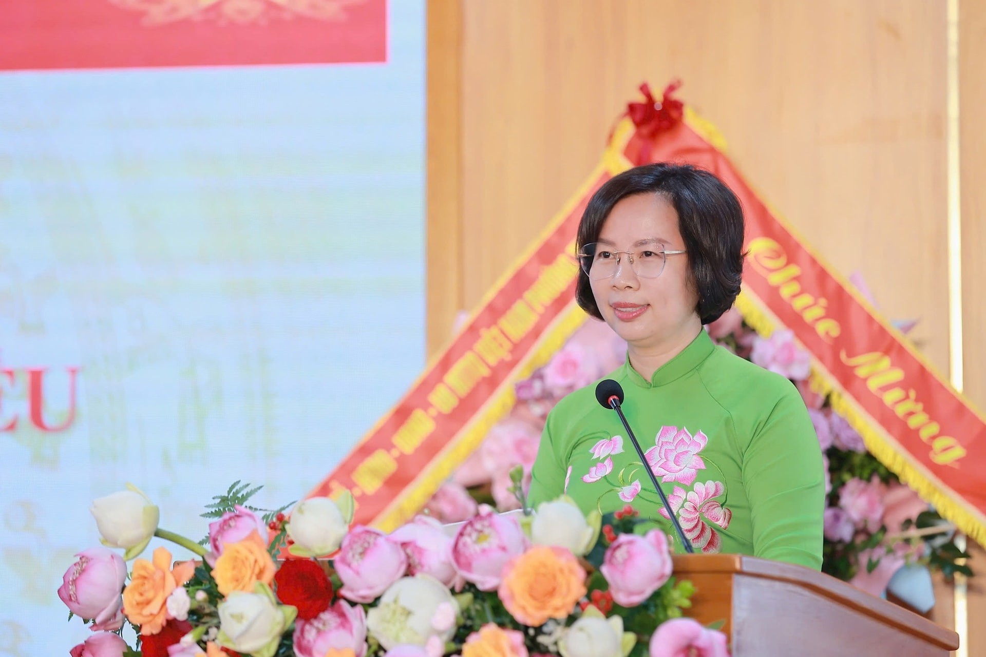 phát biểu chỉ đạo đại hội. Ảnh: Nguyễn Kiên