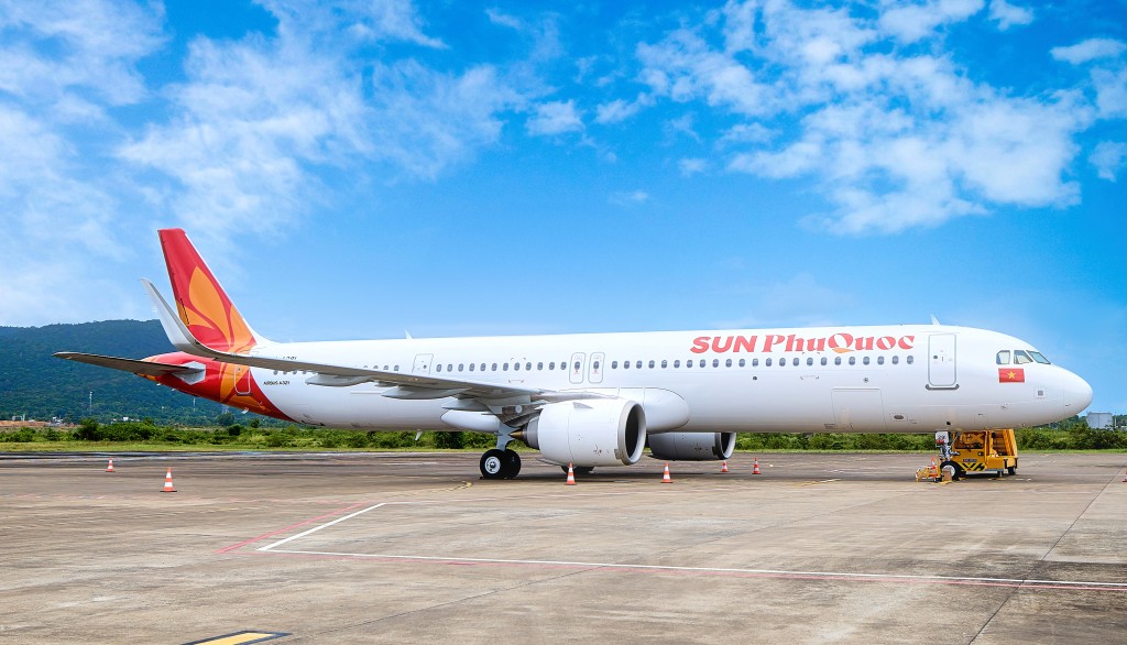 Cận cảnh Airbus A321NX - mẫu tàu bay thân hẹp hiện đại nhất Airbus của Sun PhuQuoc Airways
