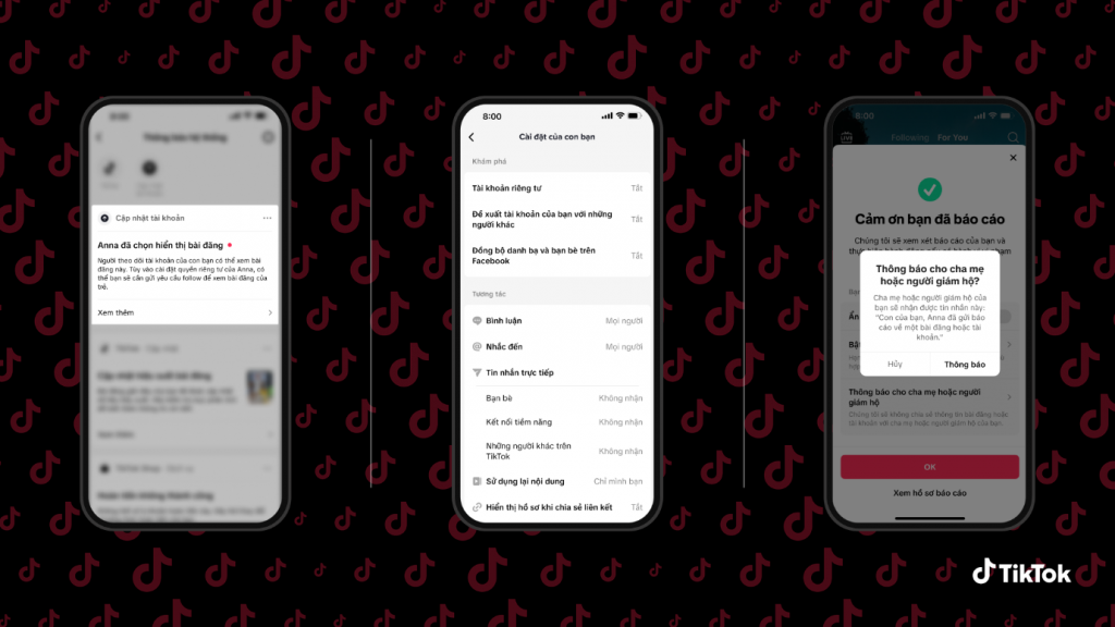 TikTok cập nhật tính năng hỗ trợ phụ huynh đồng hành cùng con trong hành trình số