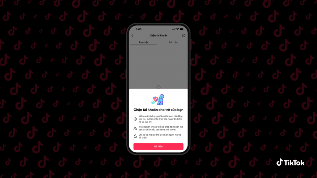 TikTok cập nhật tính năng hỗ trợ phụ huynh đồng hành cùng con trong hành trình số