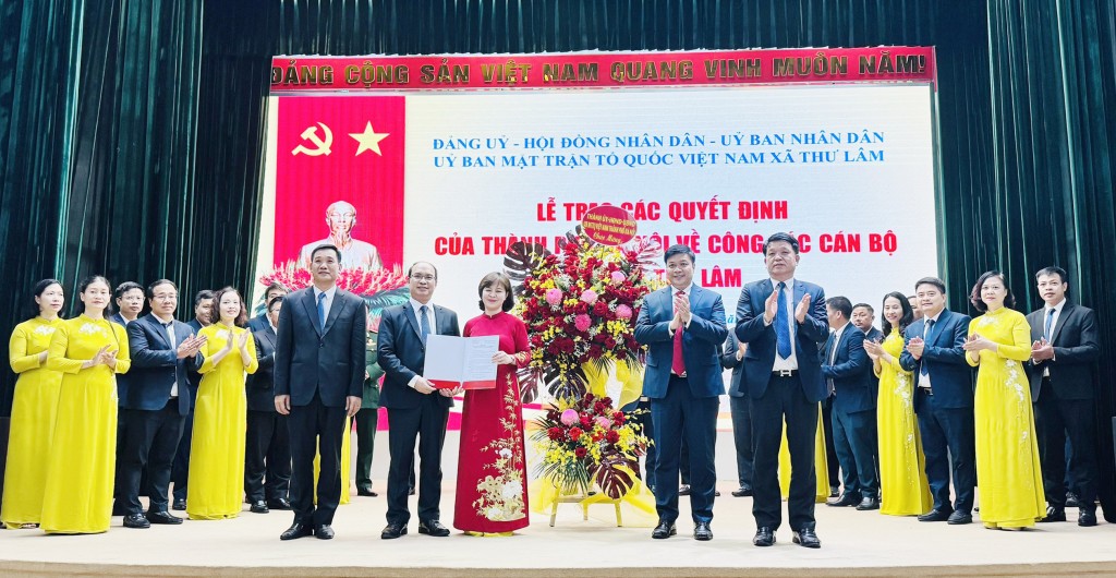Cán bộ xã Trung Giã và Thư Lâm sẵn sàng thực hiện nhiệm vụ