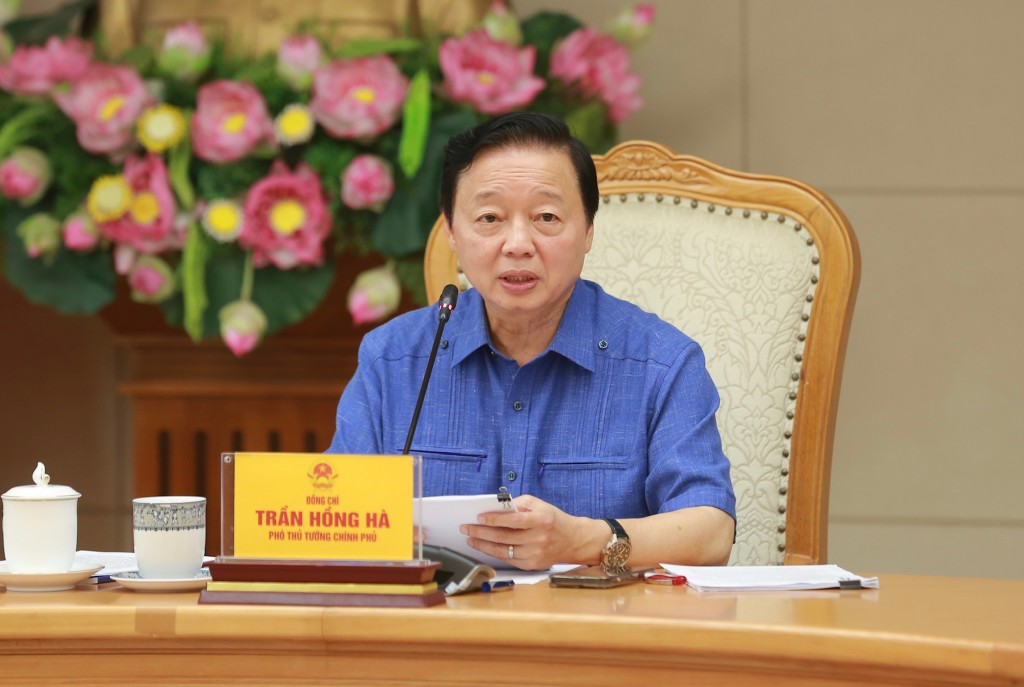 Phó Thủ tướng nhấn mạnh mục tiêu của Đề án là nâng cao hiệu quả công tác phòng ngừa, ứng phó và khắc phục hậu quả thiên tai - Ảnh: VGP/Minh Khôi