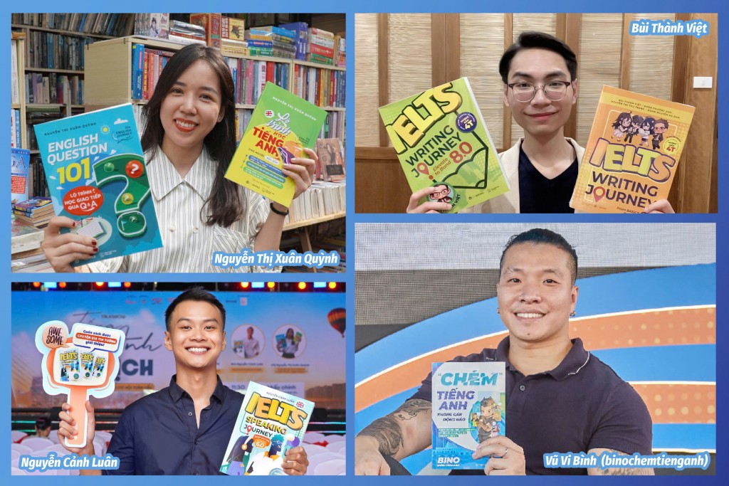 4 tác giả trẻ đúc rút bí kíp học tiếng Anh cho người Việt