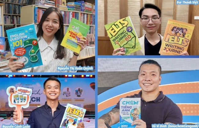 4 tác giả trẻ đúc rút bí kíp học tiếng Anh cho người Việt