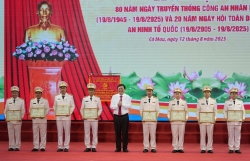 Cà Mau kỷ niệm 80 năm truyền thống Công an Nhân dân