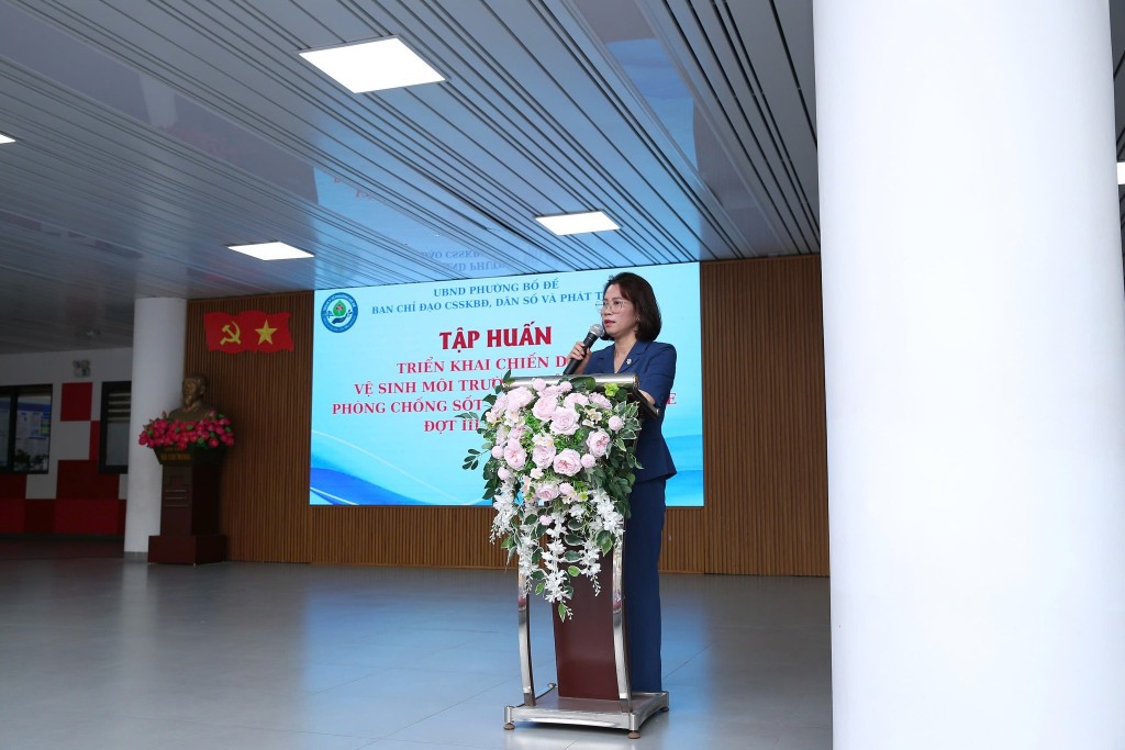 Phường Bồ Đề: Triển khai Chiến dịch tổng vệ sinh môi trường, phòng sốt xuất huyết