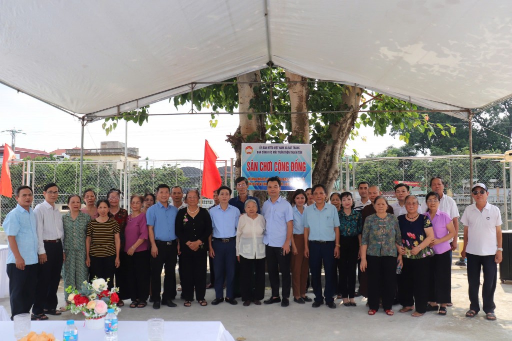 Lan tỏa mô hình xây dựng “sân chơi cộng đồng” tại các khu dân cư