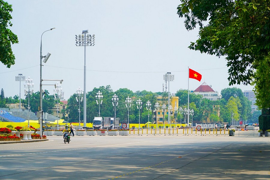 Hà Nội chuẩn bị khán đài 30.000 chỗ ngồi phục vụ đại lễ 2/9