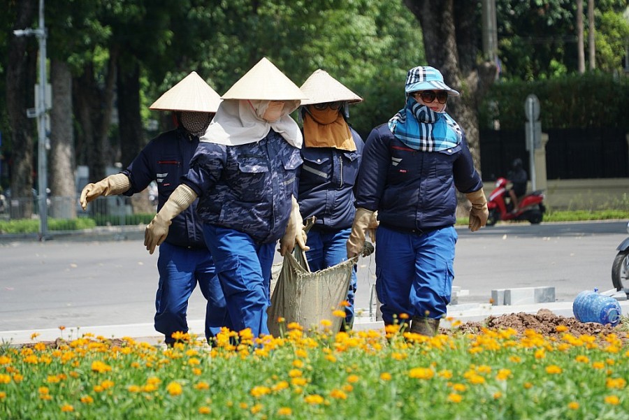 Hà Nội chuẩn bị khán đài 30.000 chỗ ngồi phục vụ đại lễ 2/9