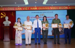 50 tác phẩm đạt giải "Công an Thủ đô vì bình yên cuộc sống"