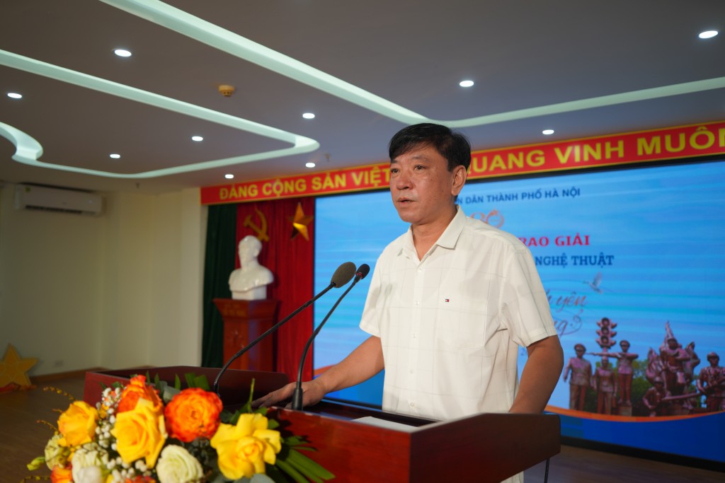 ông Trần Tuấn Anh - Giám đốc Trung tâm Văn hóa và Thư viện Hà Nội thông tin về 