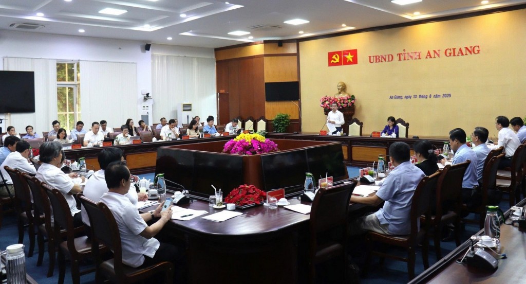 Đoàn công tác của Bô Y tế làm việc với UBND tỉnh An Giang