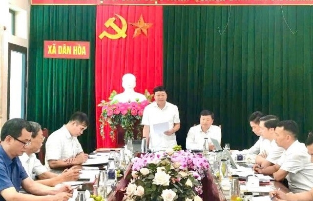 Giám sát việc thực hiện chính quyền hai cấp tại xã Dân Hoà