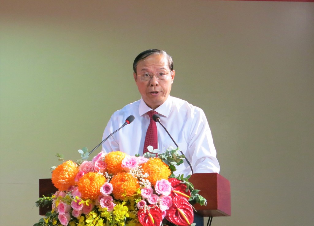 Phó Chủ tịch Thường trực UBND Thành phố Nguyễn Văn Thọ phát biểu chỉ đạo Đại hội