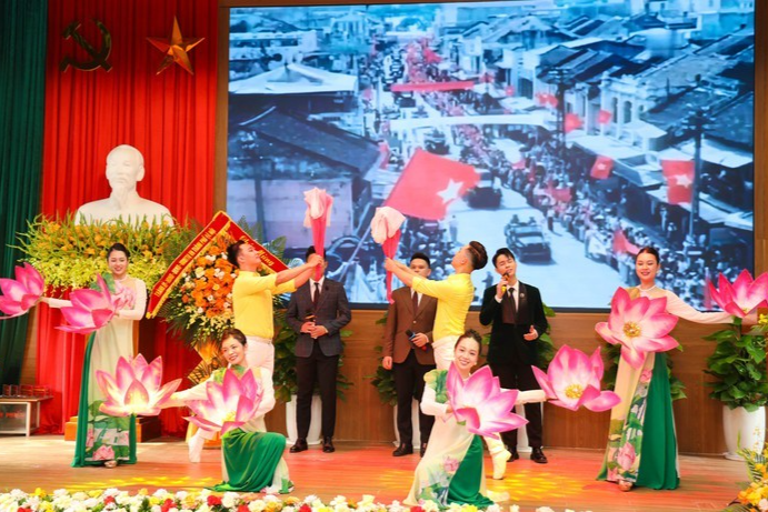 Một tiết mục văn nghệ tại Đại hội 