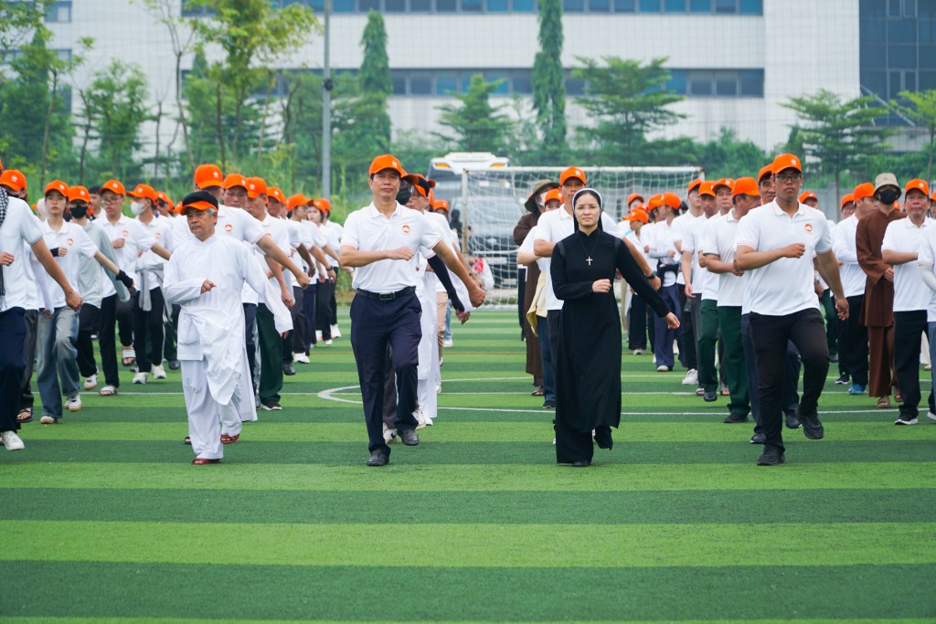 Gặp mặt động viên khối Đại Đoàn kết toàn dân tộc tham gia diễu hành
