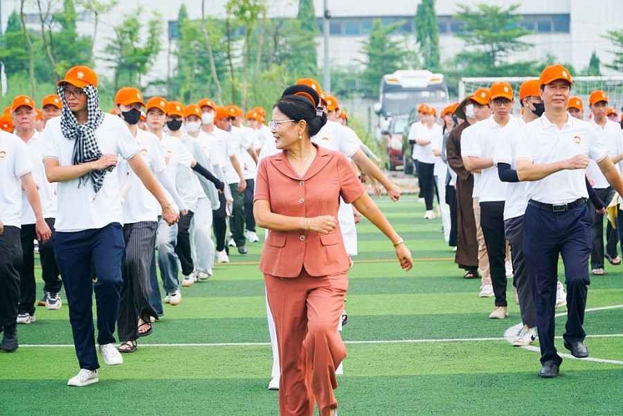 Gặp mặt động viên khối Đại Đoàn kết toàn dân tộc tham gia diễu hành