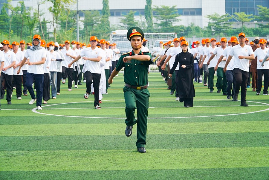 Gặp mặt động viên khối Đại Đoàn kết toàn dân tộc tham gia diễu hành