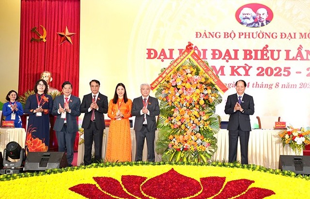 Xây dựng Đại Mỗ thành phường kiểu mẫu, xanh, thông minh, bền vững